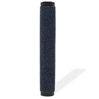 Droogloopmat rechthoekig getuft 40x60 cm blauw - thumbnail