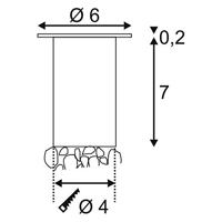 SLV Trail Lite 227462 Vloerinbouwlamp LED vast ingebouwd LED 0.3 W RVS - thumbnail
