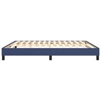 Boxspringframe stof blauw 160x200 cm - thumbnail