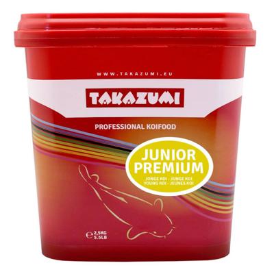 Takazumi Junior Premium 2,5 kg Koivoer - Optimale Groei en Gezondheid voor Jonge Koi