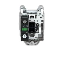 Schneider Electric XB4FA21 Druktoets Terugstelbaar 600 V 3 A 1x NO IP66, IP67, IP69, IP69K 1 stuk(s) - thumbnail