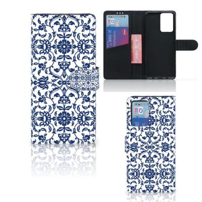 Xiaomi Redmi Note 10 Pro Hoesje Flower Blue