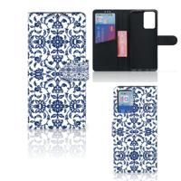 Xiaomi Redmi Note 10 Pro Hoesje Flower Blue - thumbnail