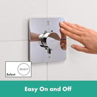Hansgrohe ShowerSelect Comfort Q thermostaat inbouw voor 2 functies, chroom - thumbnail