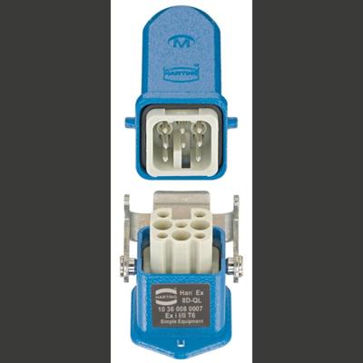 HARTING 10361080007 Connectorset Totaal aantal polen: 8 1 stuk(s) HARTING 10361080007 Connectorset Totaal aantal polen: 8 1 stuk(s)