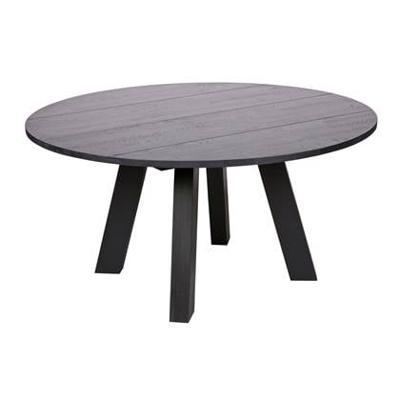 WOOOD Rhonda eettafel Ø150 cm Blacknight