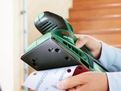 Bosch Groen PSS 200 A vlakschuurmachine | 93x185 200w - 0603340000 - thumbnail