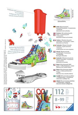 Ravensburger 3d puzzel - sneaker super mario Ravensburger 3d puzzel - sneaker super mario