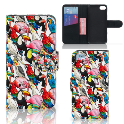 iPhone 7 | 8 | SE (2020) | SE (2022) | Telefoonhoesje | Met pasjeshouder | Birds
