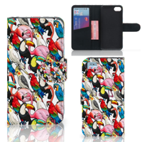 iPhone 7 | 8 | SE (2020) | SE (2022) | Telefoonhoesje | Met pasjeshouder | Birds - thumbnail