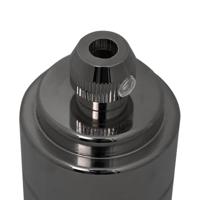 Lamphouders 2 st glanzend zwart E27 - thumbnail