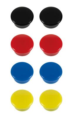 Westcott AC-E10807 Magneet Assorti Pak à 8st. Ø 15x8mm, 100g Westcott AC-E10807 Magneet Assorti Pak à 8st. Ø 15x8mm, 100g