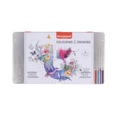Tekenset bruynzeel creatives set 70 delen Tekenset bruynzeel creatives set 70 delen
