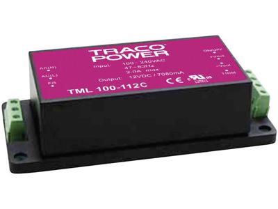 AC/DC printnetvoeding TracoPower TML 100-124C AC/DC printnetvoeding TracoPower TML 100-124C