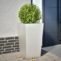 VidaXL Plantenbak 45x45x75 cm roestvrij staal - thumbnail