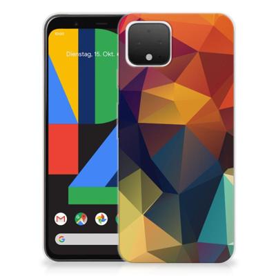 Google Pixel 4 | TPU Hoesje | Polygon Color