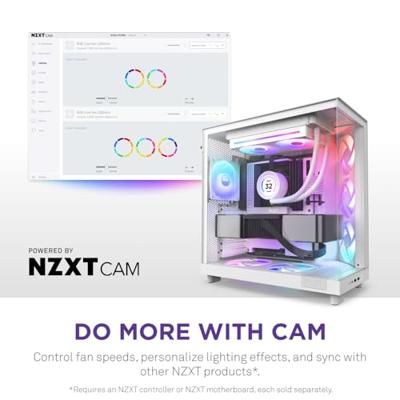 NZXT F240 RGB Core - White