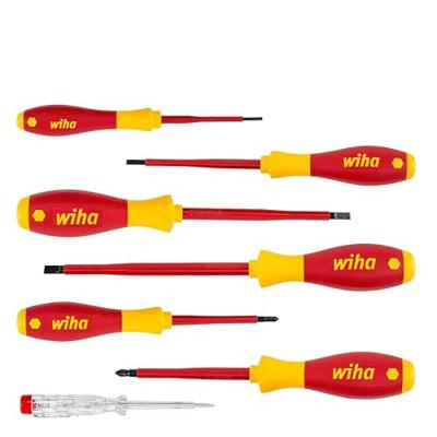 Wiha 320N K7 Schroevendraaierset VDE 7-delig Plat, Kruiskop Phillips - thumbnail
