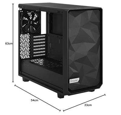 Fractal Design Meshify 2 Lite PC-behuizing Zwart