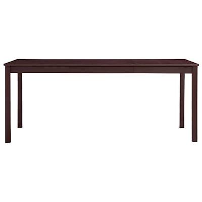 Eetkamertafel 180x90x73 cm grenenhout donkerbruin Eetkamertafel 180x90x73 cm grenenhout donkerbruin