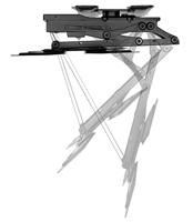 My Wall HL46ML TV-plafondbeugel Met afstandsbediening, Gemotoriseerd, Kantelbaar, Zwenkbaar 58,4 cm (23) - 165,1 cm (65) Plafondhouder, Kantelbaar, Zwenkbaar, - thumbnail