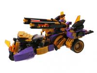 Wise Blocks Deserteon Convertible 2 In 1 Vehicle + 1 Minifigure - Building Set - Eu388024 - thumbnail