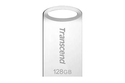 Transcend JetFlash® 710S USB-stick 128 GB Zilver TS128GJF710S USB-A 3.2 Gen 1