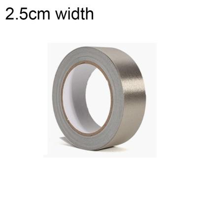 Met platbinding geleidende doek dubbelzijdig zelfklevend doek één dubbelzijdige zelfklevende EMI afscherming knop reparaties grootte: 2.5 cm * 20 m