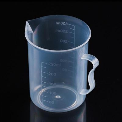250ml Food Grade PP kunststof kolf digitale metende kop cilinder schaal maatregel glas Lab laboratorium Tools(Transparent)
