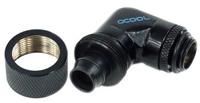 Alphacool 16/10 compression fitting 90° draaibaar G1/4 verbinding - thumbnail