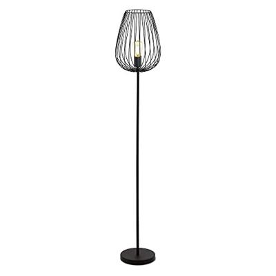 Eglo Vloerlamp e27 zwart 'newtown'