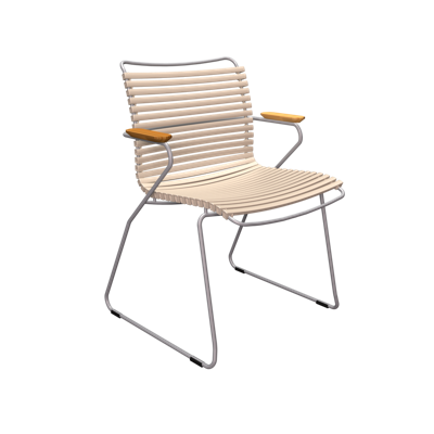 Houe Click Dining tuinstoel met arm Beige