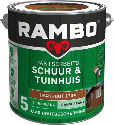 Pantserbeits schuur en tuinhuis zg tr. 1204 2,5l Rambo - Rambo