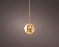 Lumineo microled bal 26cm amber/klassiek warm - thumbnail