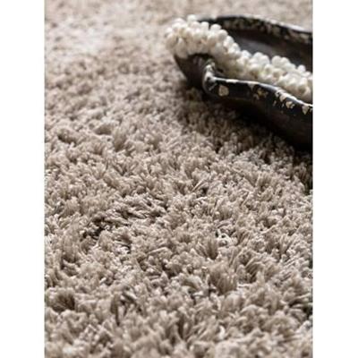 MUST Living Rond Vloerkleed 'Celeste' 200cm, kleur Taupe