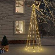 Kerstboom met grondpin 310 LED's warmwit 300 cm - thumbnail