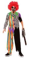 Clown Horror Kostuum Crazy Kind - thumbnail