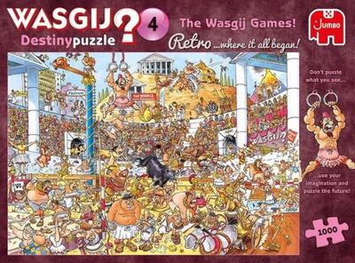 Jumbo legpuzzel Wasgij Destiny 4 The Wasgij Games 1000 stukjes
