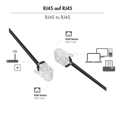 LogiLink CQ3023U RJ45 Netwerkkabel, patchkabel CAT 6A U/UTP 0.50 m Zwart Extreem dun, Zeer flexibel, Vlambestendig, Halogeenvrij 1 stuk(s) LogiLink CQ3023U RJ45 Netwerkkabel, patchkabel CAT 6A U/UTP 0.50 m Zwart Extreem dun, Zeer flexibel, Vlambestendig, Halogeenvrij 1 stuk(s)