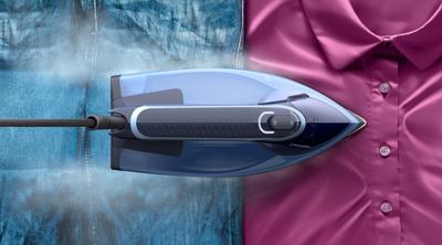 Philips DST8020/20 Stoomstrijkijzer Blauw - thumbnail