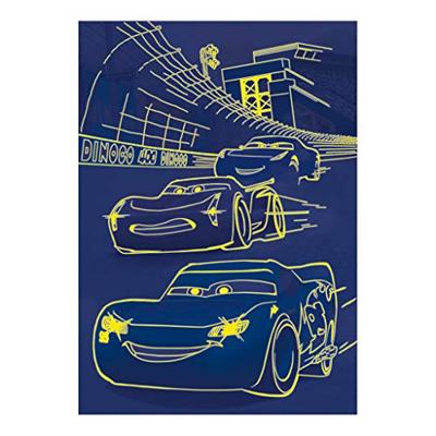 DinoToys Dino puzzel - glow in the dark cars - 100 xl stukjes