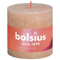 Bolsius kaars rustiek 10x10 cm Misty Pink - thumbnail