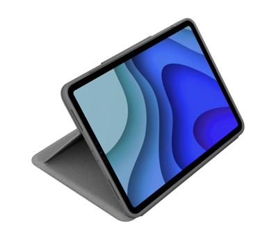 Logitech Folio Touch iPad-toetsenbordcase met trackpad en Smart Connector voor iPad Pro 11 inch (Modellen: A1980/A2013/A1934/A1979/A228/A2233), Italiaans QWERTY indeling - Grafiet