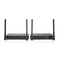 Draadloze HDMI-Zender | Wi-Fi | 5.15 - 5.85 MHz | 100 m (gezichtsveld) | Maximale resolutie: Full HD 1080p | 6.75 Gbps | IR Return-functie | ABS | Antraciet - thumbnail