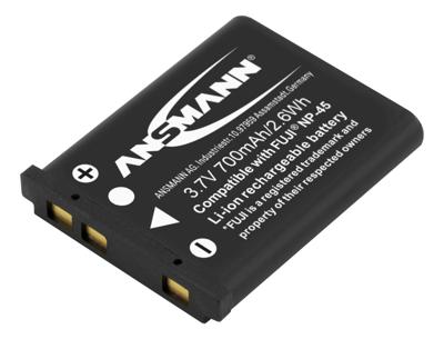Ansmann A-Fuji NP 45 Camera-accu Vervangt originele accu NP-45 3.7 V 650 mAh