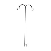 Tuinsteker haak metaal zwart 25x118cm - thumbnail