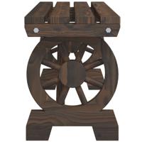 Tuinbanken 2 st massief vurenhout - thumbnail