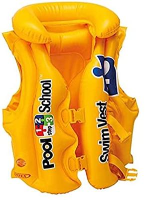 Intex geel kinder zwemvest
