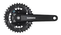 SHIMANO crankstel "altus fc-m315" crankset shim.alt.fcm3152 22/36t.175mm 7/8sp bl. - thumbnail