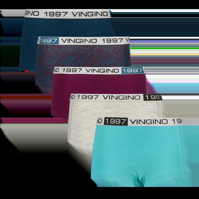 Vingino winter ondergoed meisjes - paars - 5 pack hipster - comfort fit
